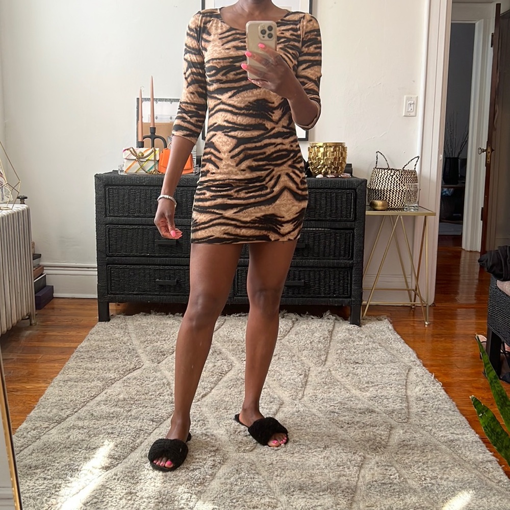 Forever 21 -Animal print mini dress